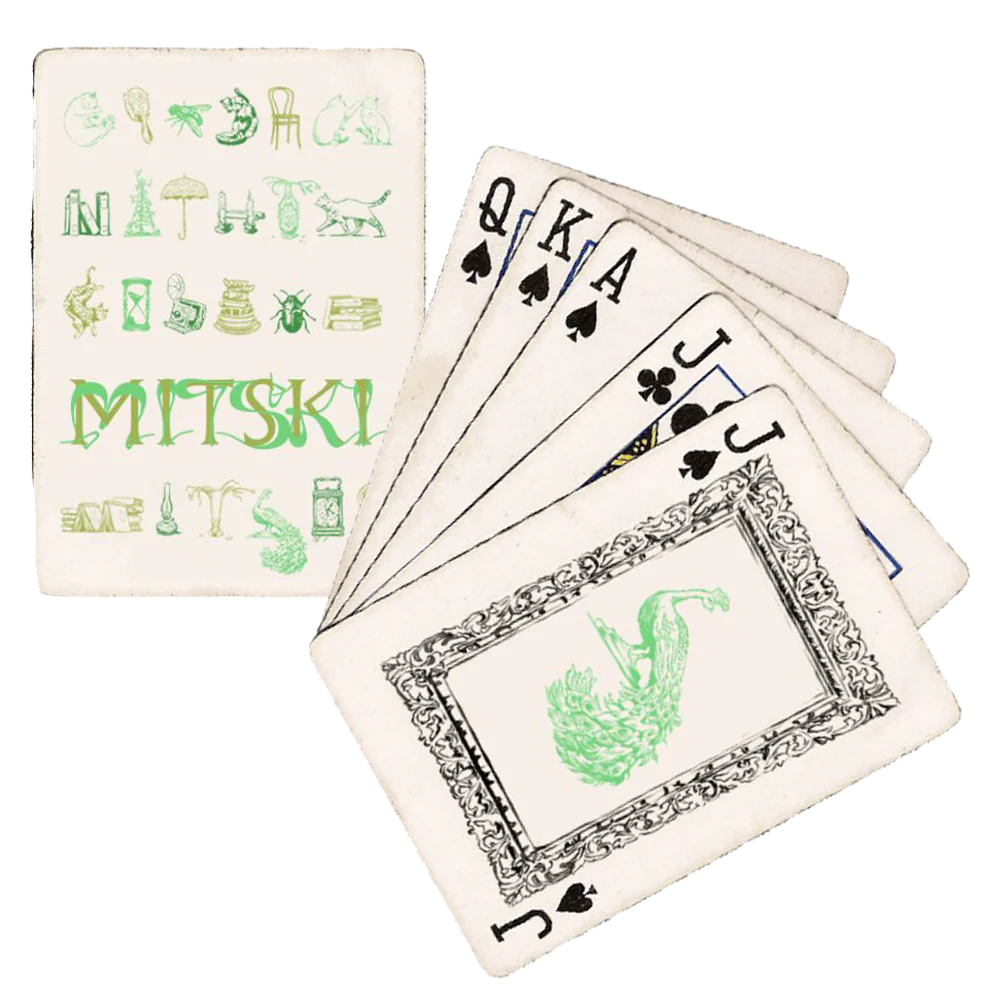 Found Objects Playing Cards